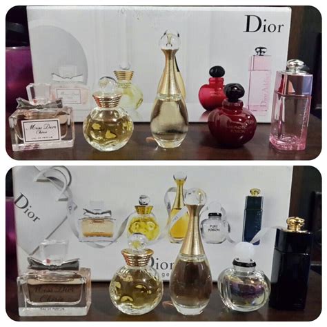 dior perfume mini pyramid